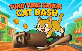 Image Tung Tung Sahur Cat Dash